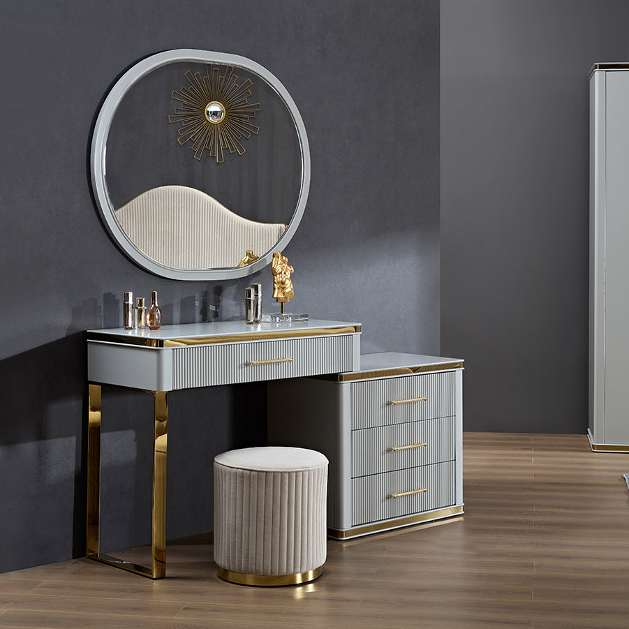 Dressing table with stool CELESTINA